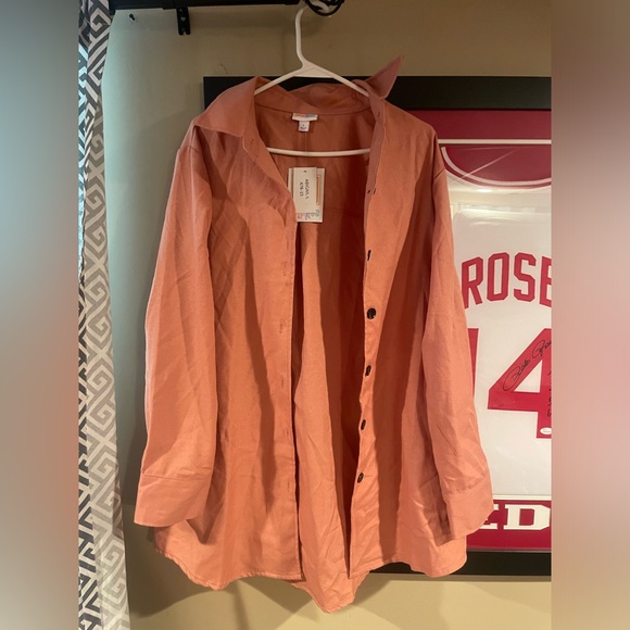 LulaRoe “Abigail” Shacket Button Up Top - Picture 3 of 12